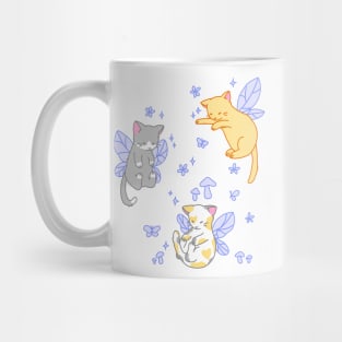 fairy kitties (classic blue) Mug